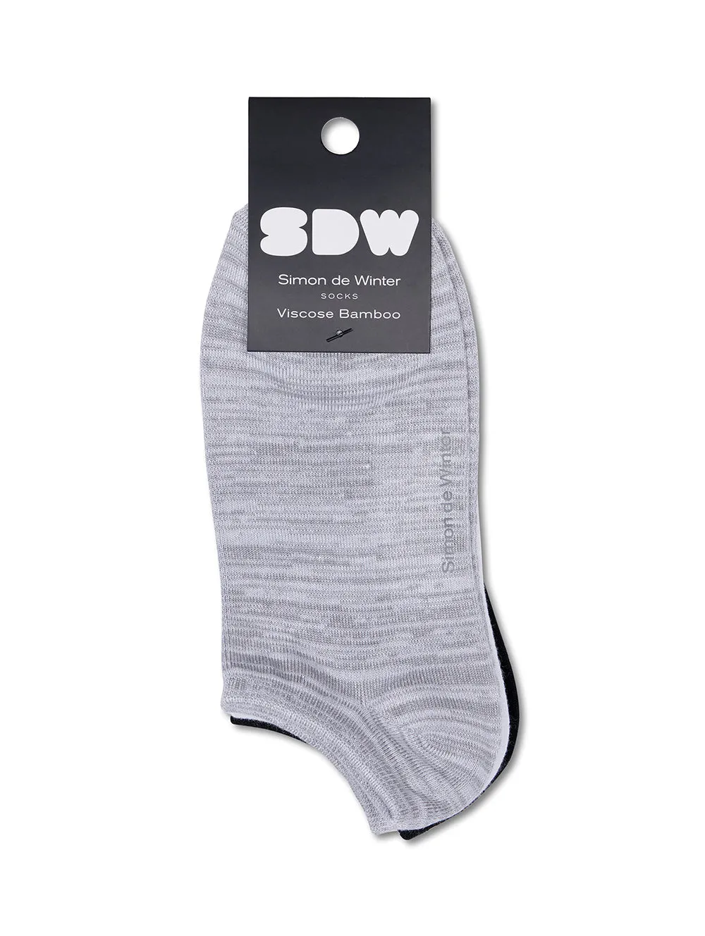 3 Pack Bamboo Plain Invisible Sock