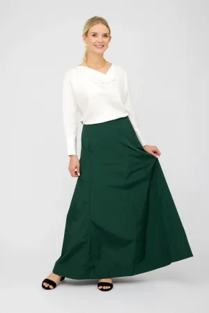 48" High Waist Panel Skirt