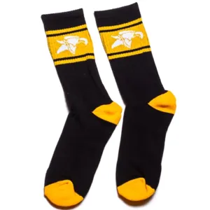 Animal High Socks - Black/Yellow