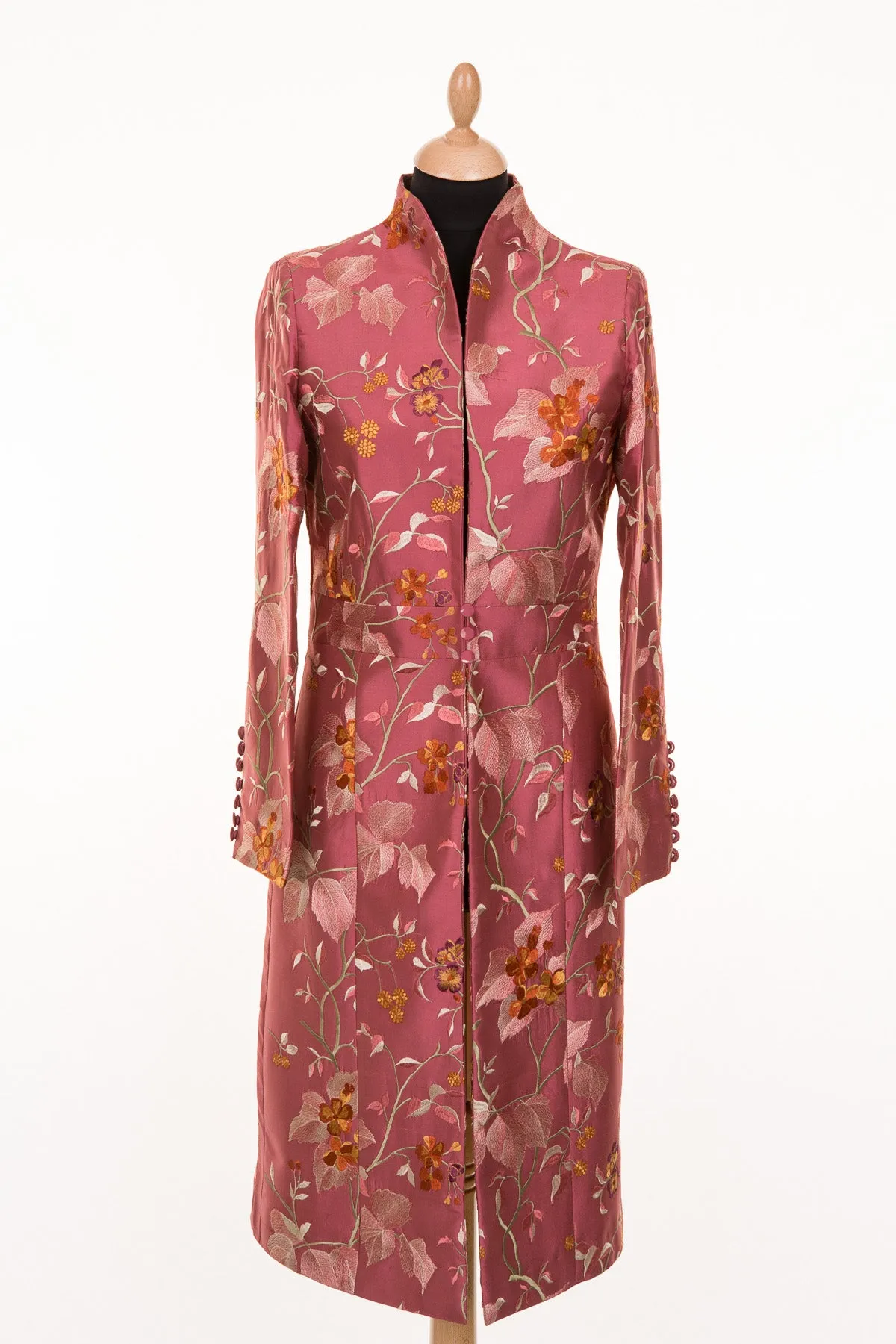 Avani Coat in Pink Shalimar *