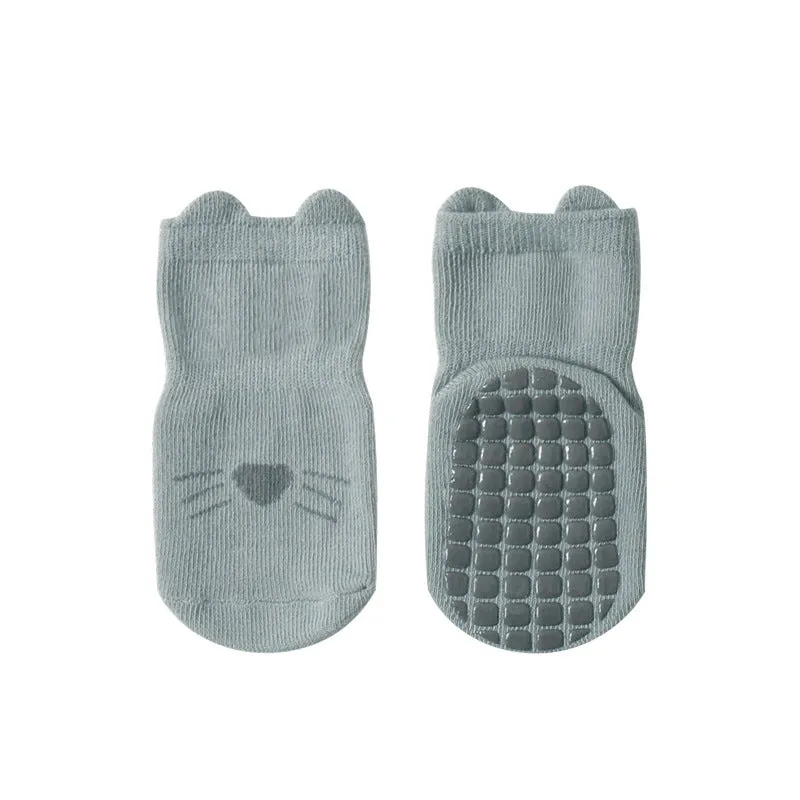 Baby Floor Socks, Indoor Toddler Socks, Autumn And Winter Combed