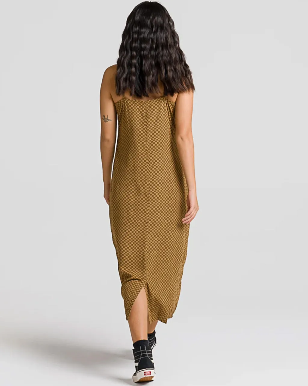 Camden Slip Dress - Sepia