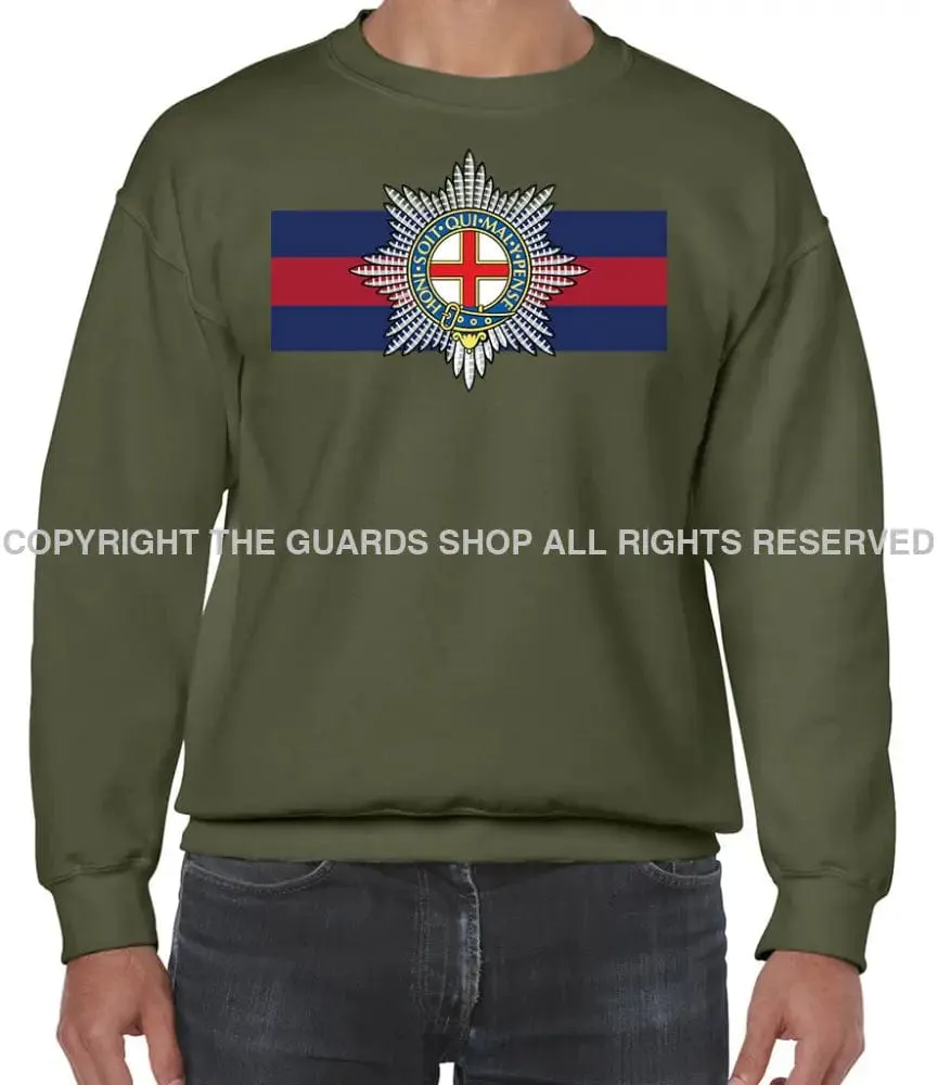 Coldstream Guards BRB Front Printed Sweater