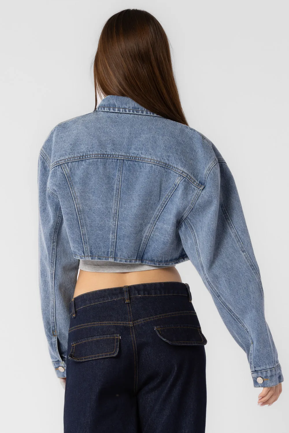 Cropped Denim Jacket - FINAL SALE