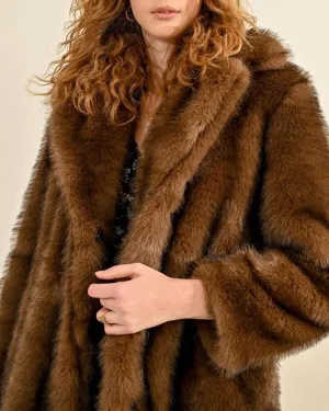 FAUX FUR COAT