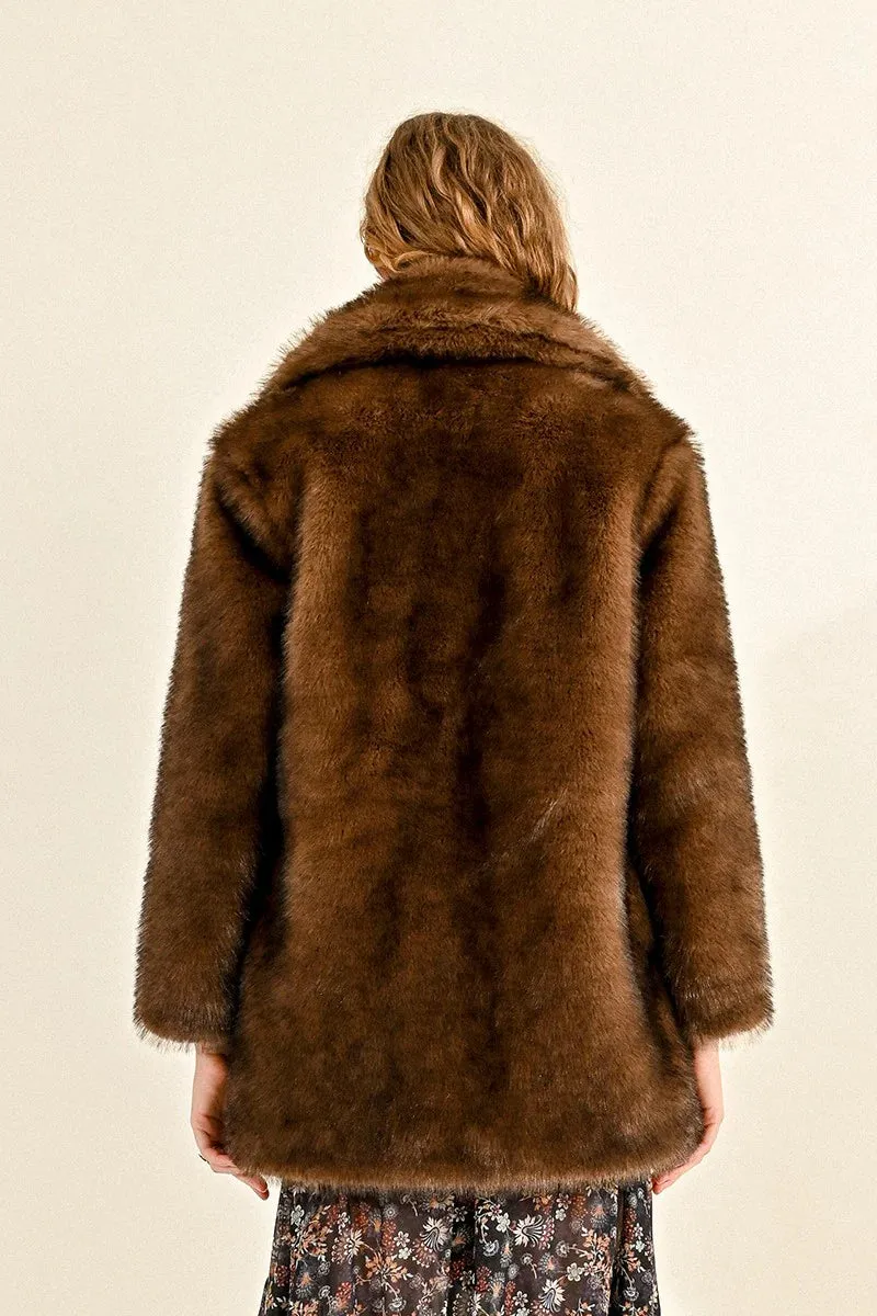 FAUX FUR COAT