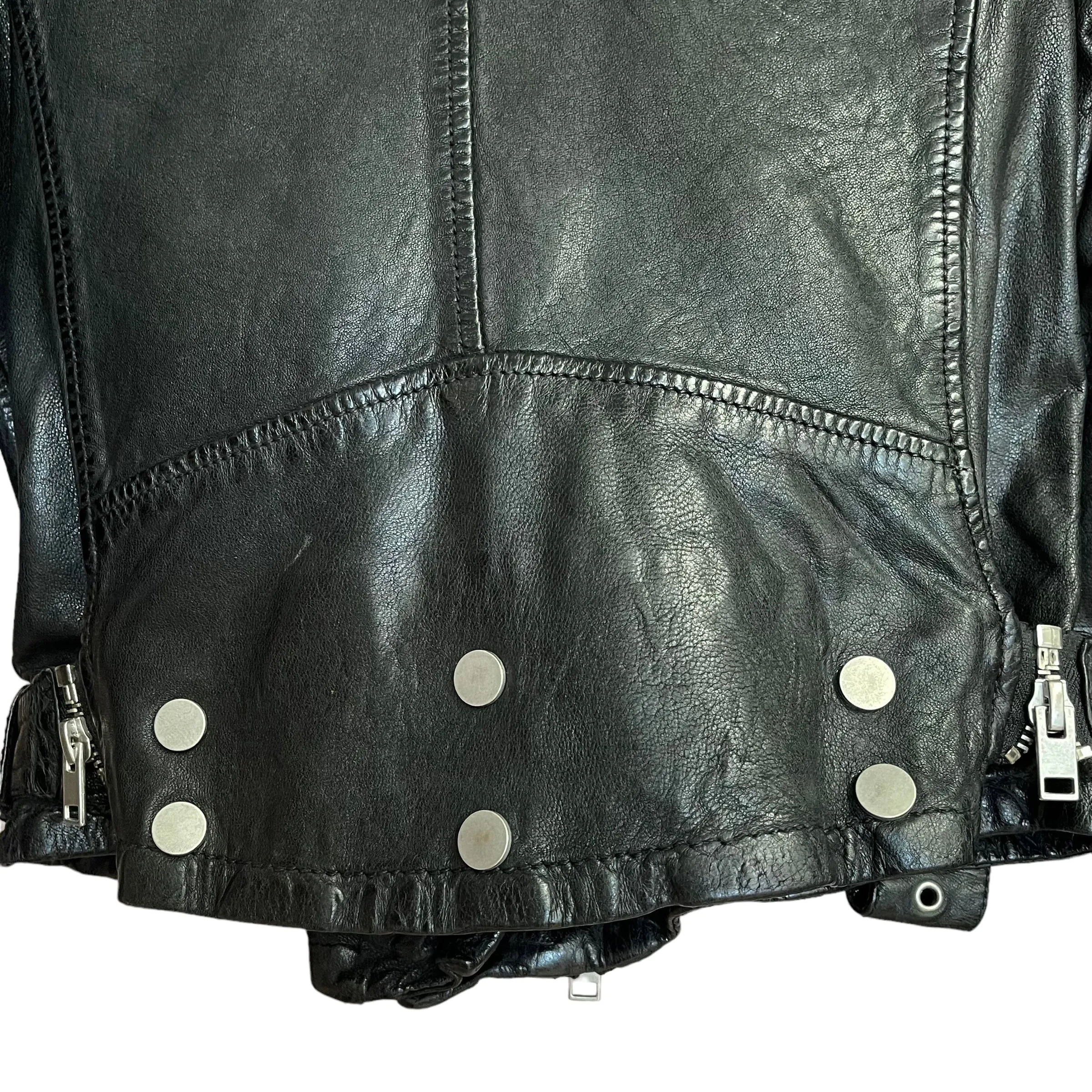 Genuine Leather Biker Jacket