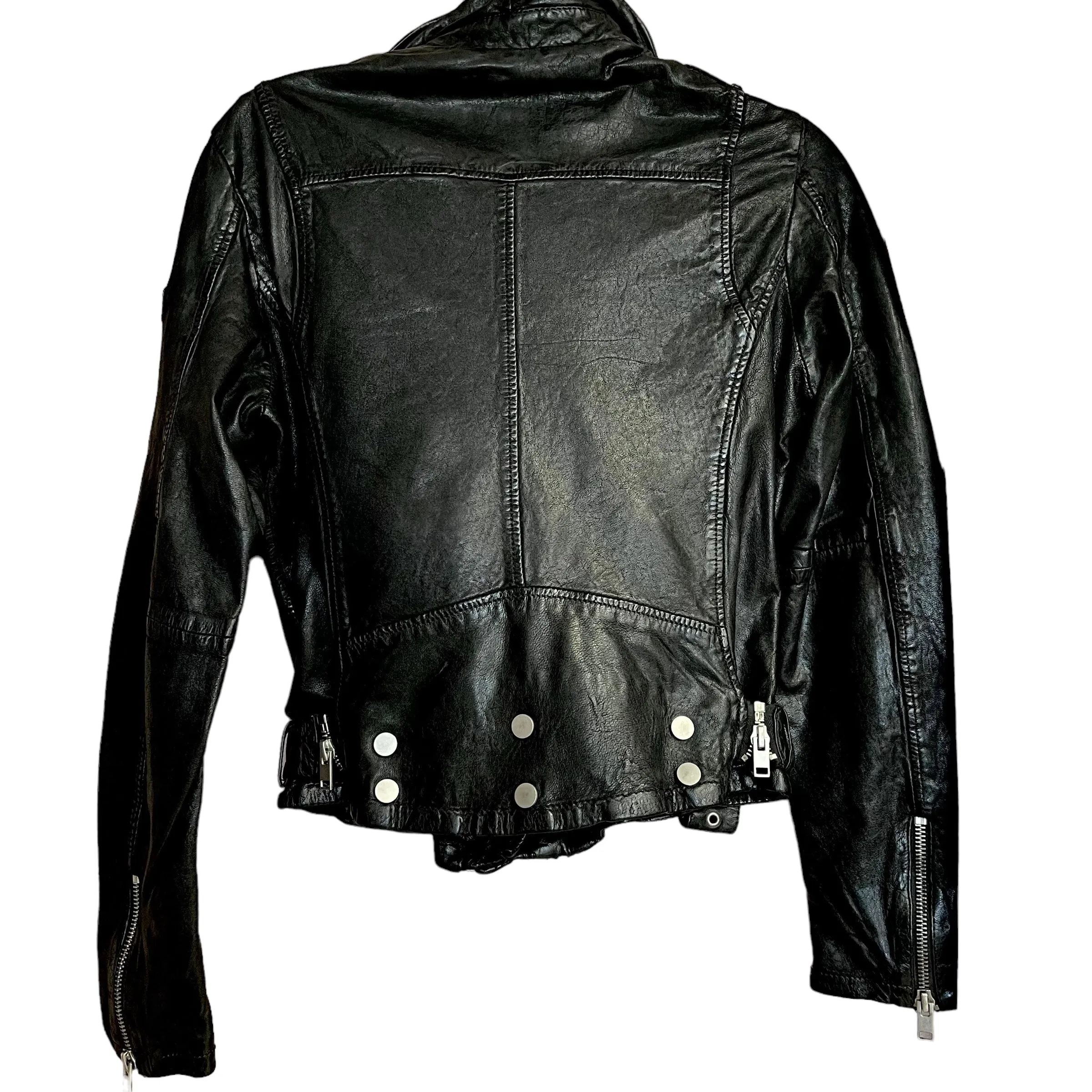 Genuine Leather Biker Jacket