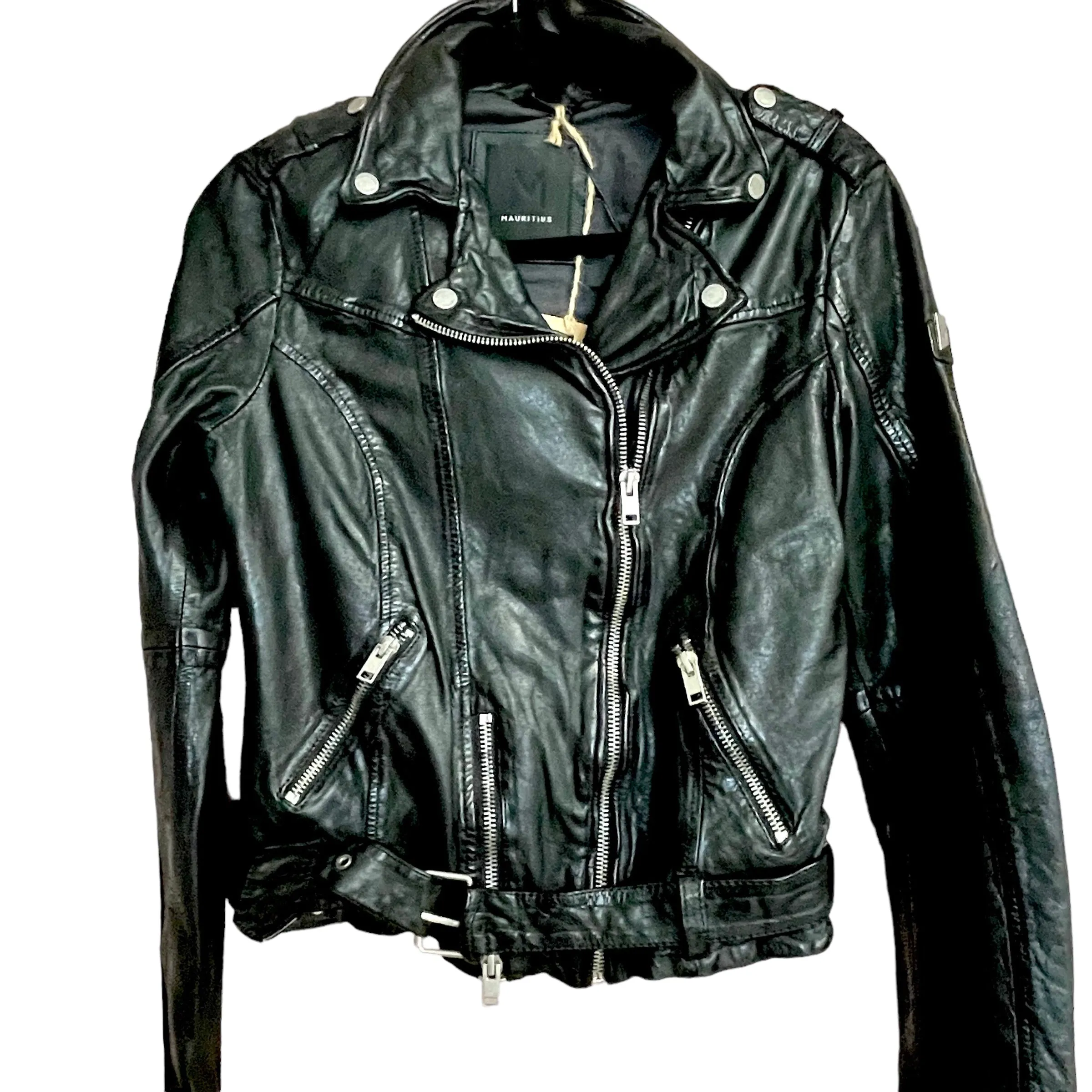 Genuine Leather Biker Jacket