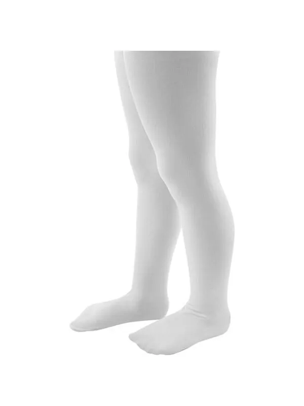 Infant White Tights