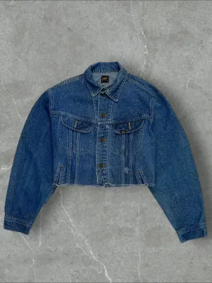 LEE BAGGY CROPPED DENIM JACKET