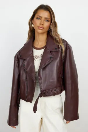 LIONESS Staten Island Jacket Mulberry