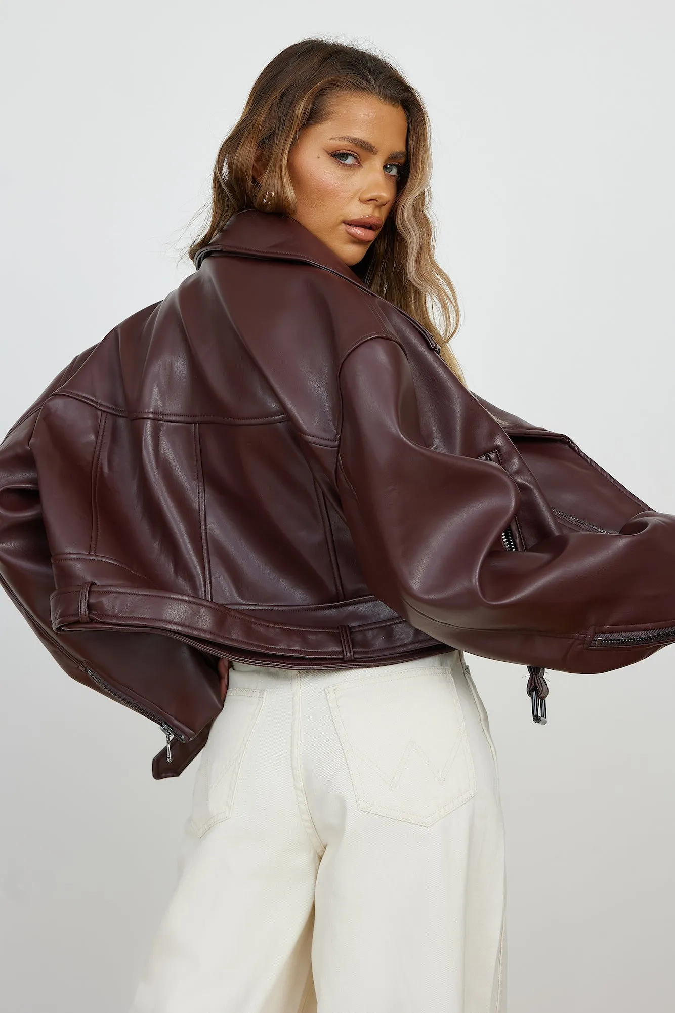 LIONESS Staten Island Jacket Mulberry