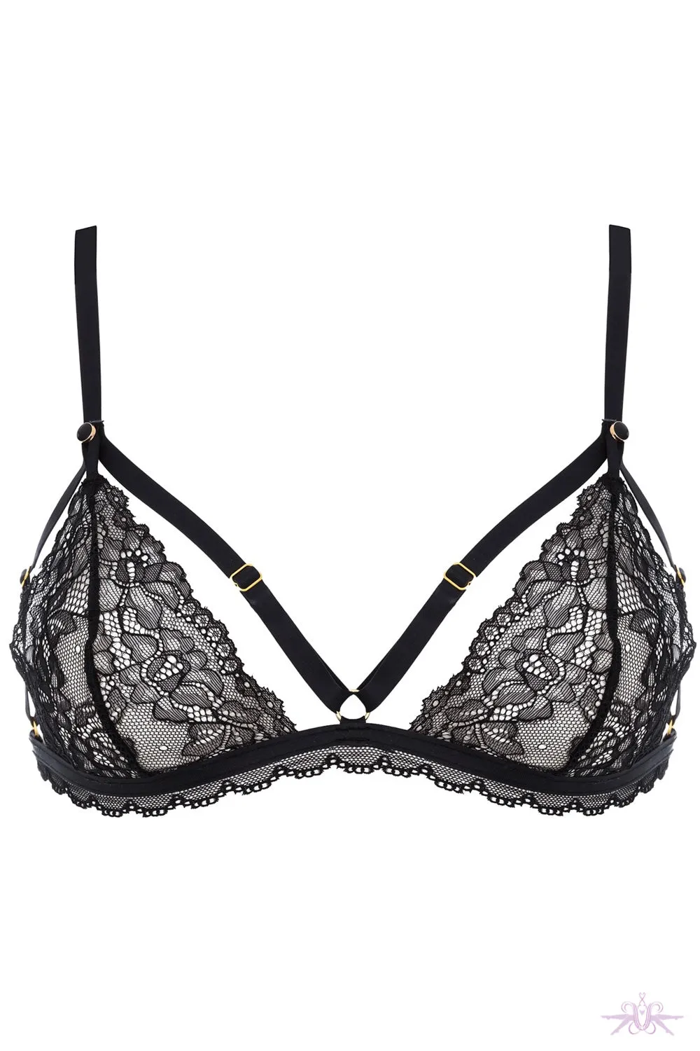 Maison Close Le Petit Secret Dentelle Openable Triangle Bra