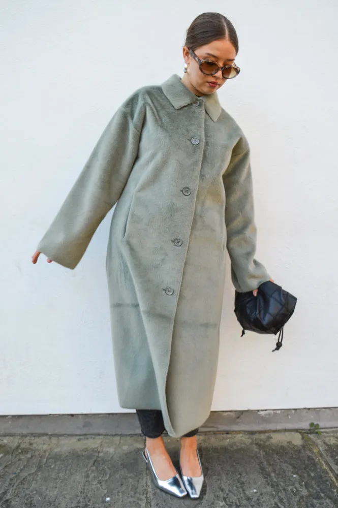 Molliolli Lungo Khaki Coat