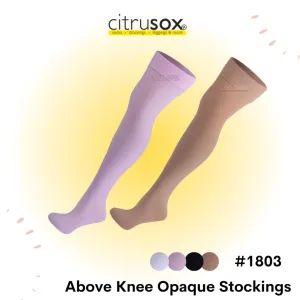 Opaque 100 denier Above Knee Stockings