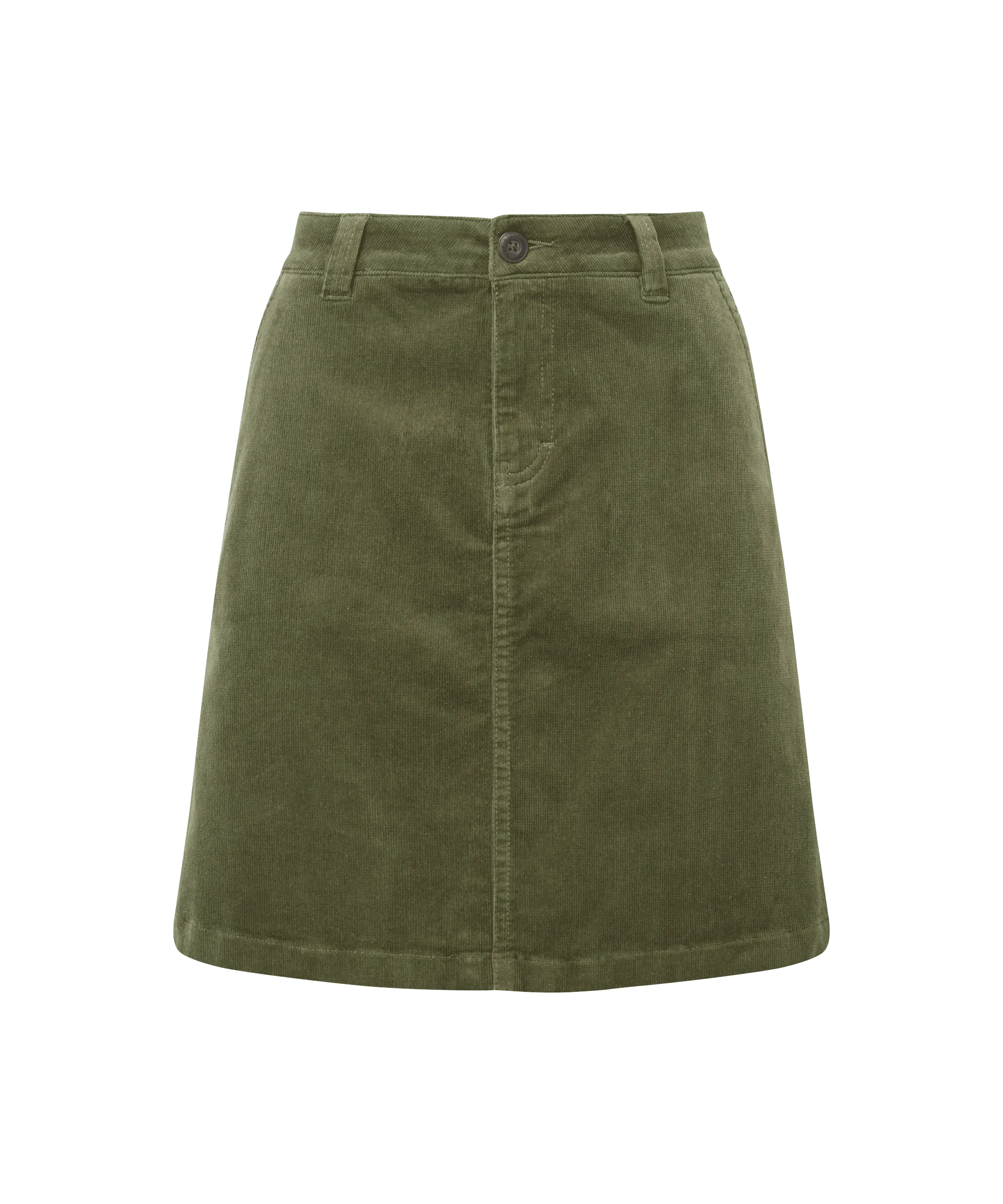 Sage Cord Skirt - Dark Sage