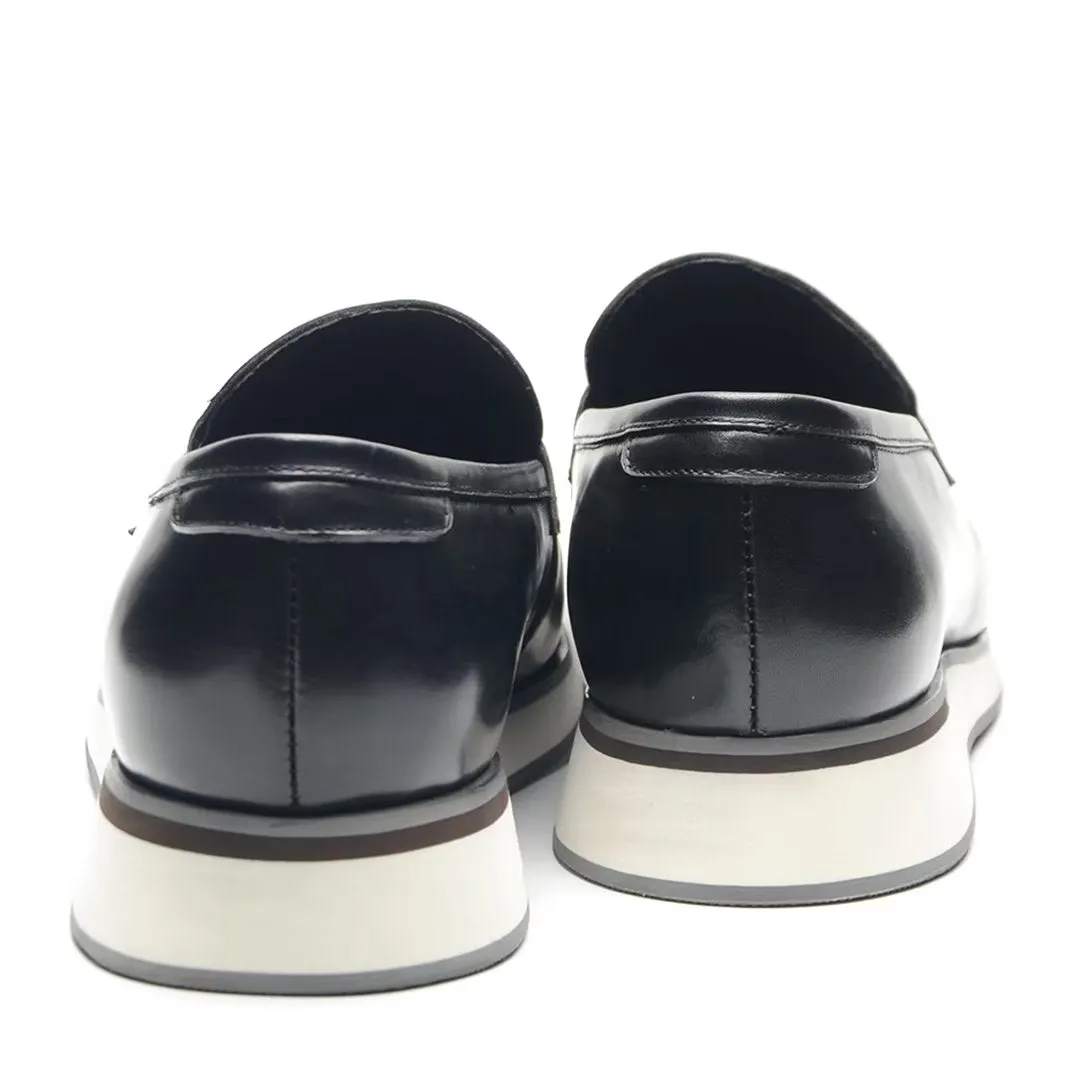 Sleek Minimalist Leather Dress Shoes