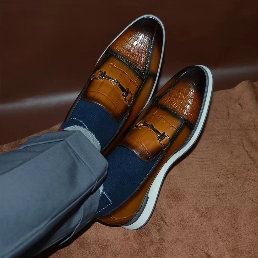 Sleek Slip-On Style Dress Shoes