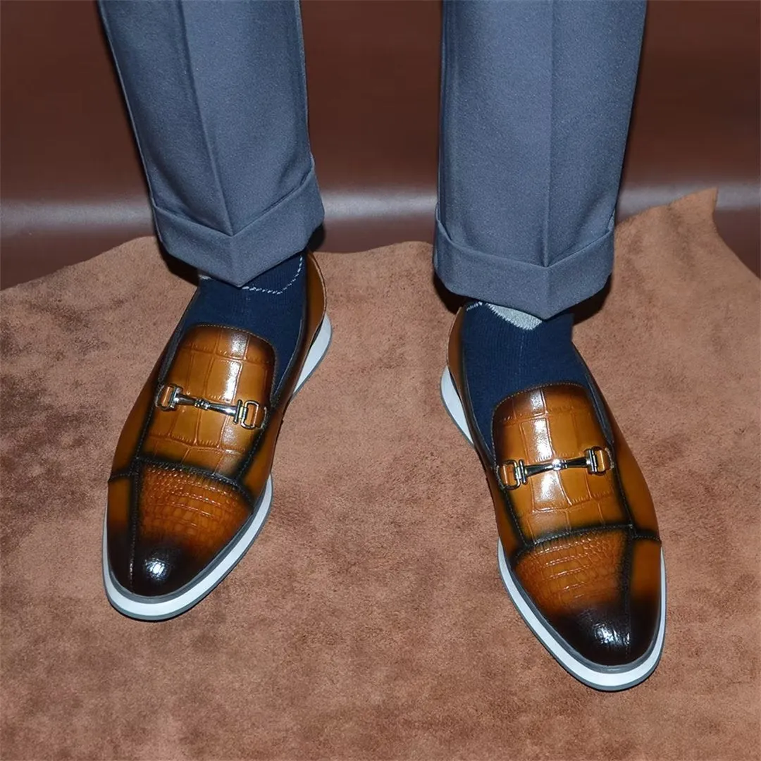 Sleek Slip-On Style Dress Shoes