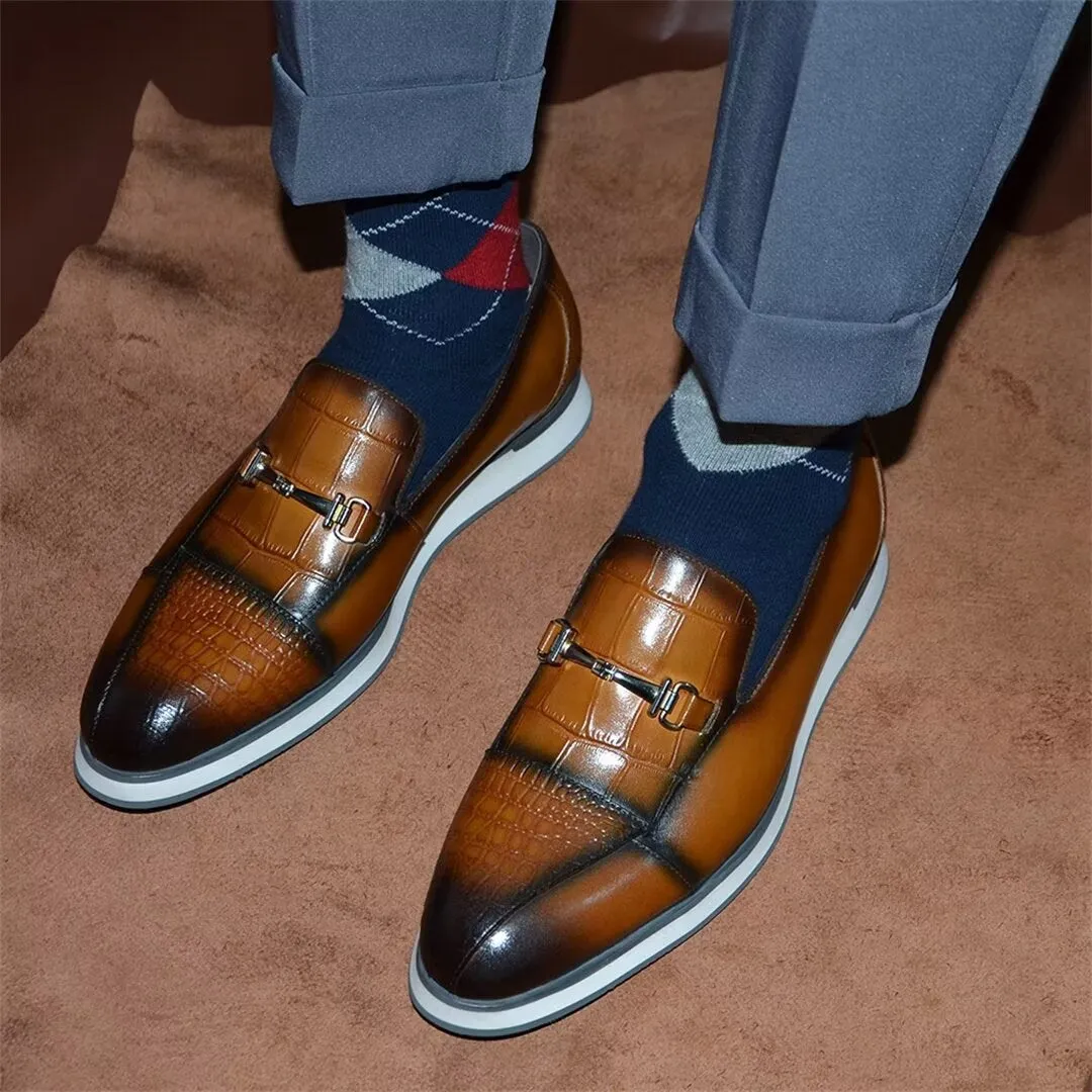 Sleek Slip-On Style Dress Shoes