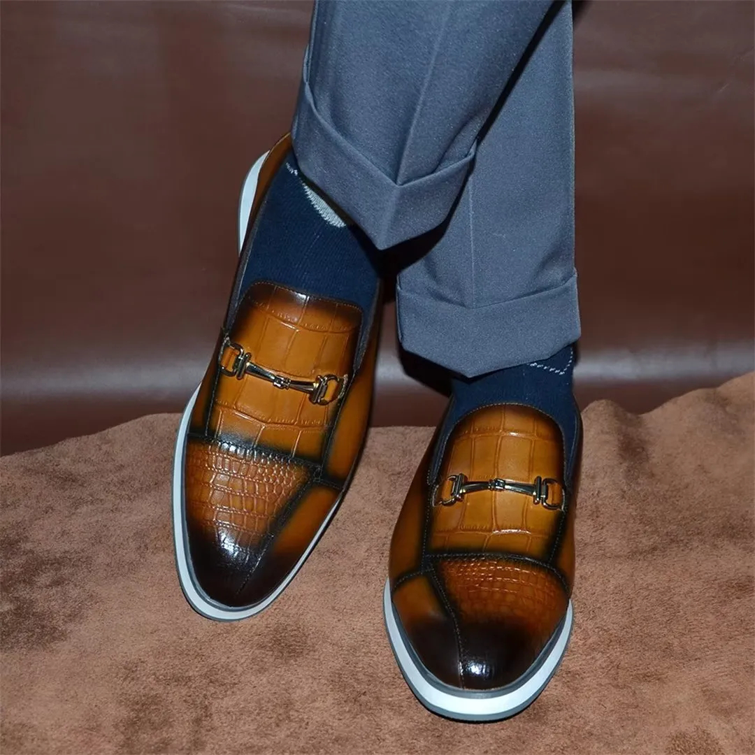 Sleek Slip-On Style Dress Shoes