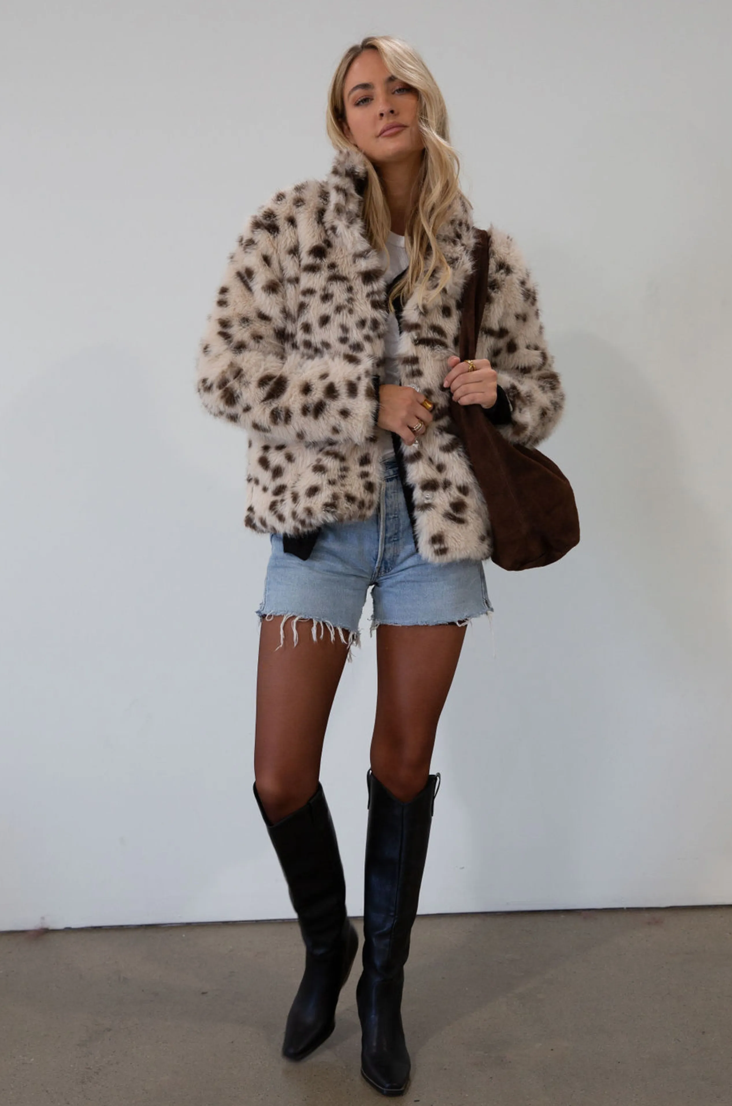 Spotted Fur Coat