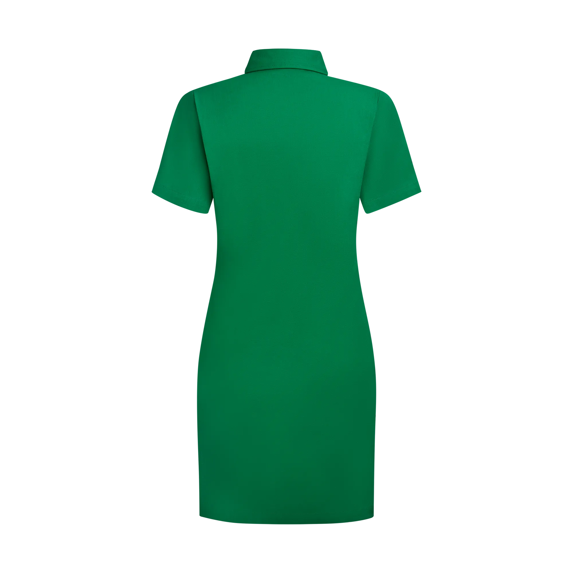 STAPLE LINEN DRESS-GREEN