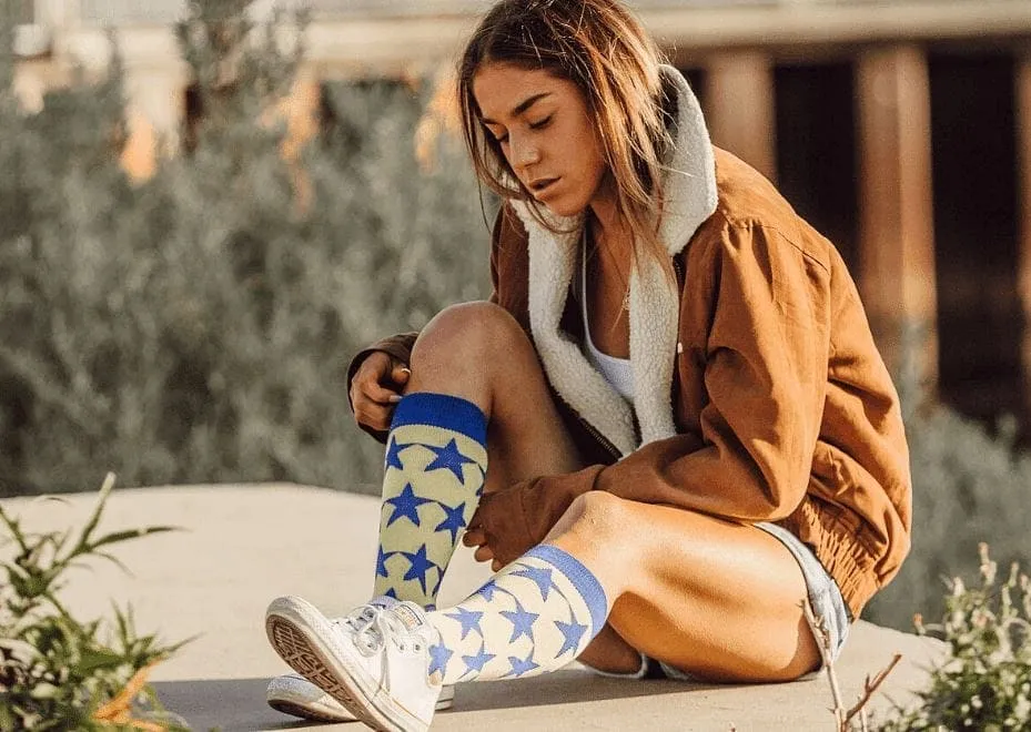 Star Burst - Bamboo Socks