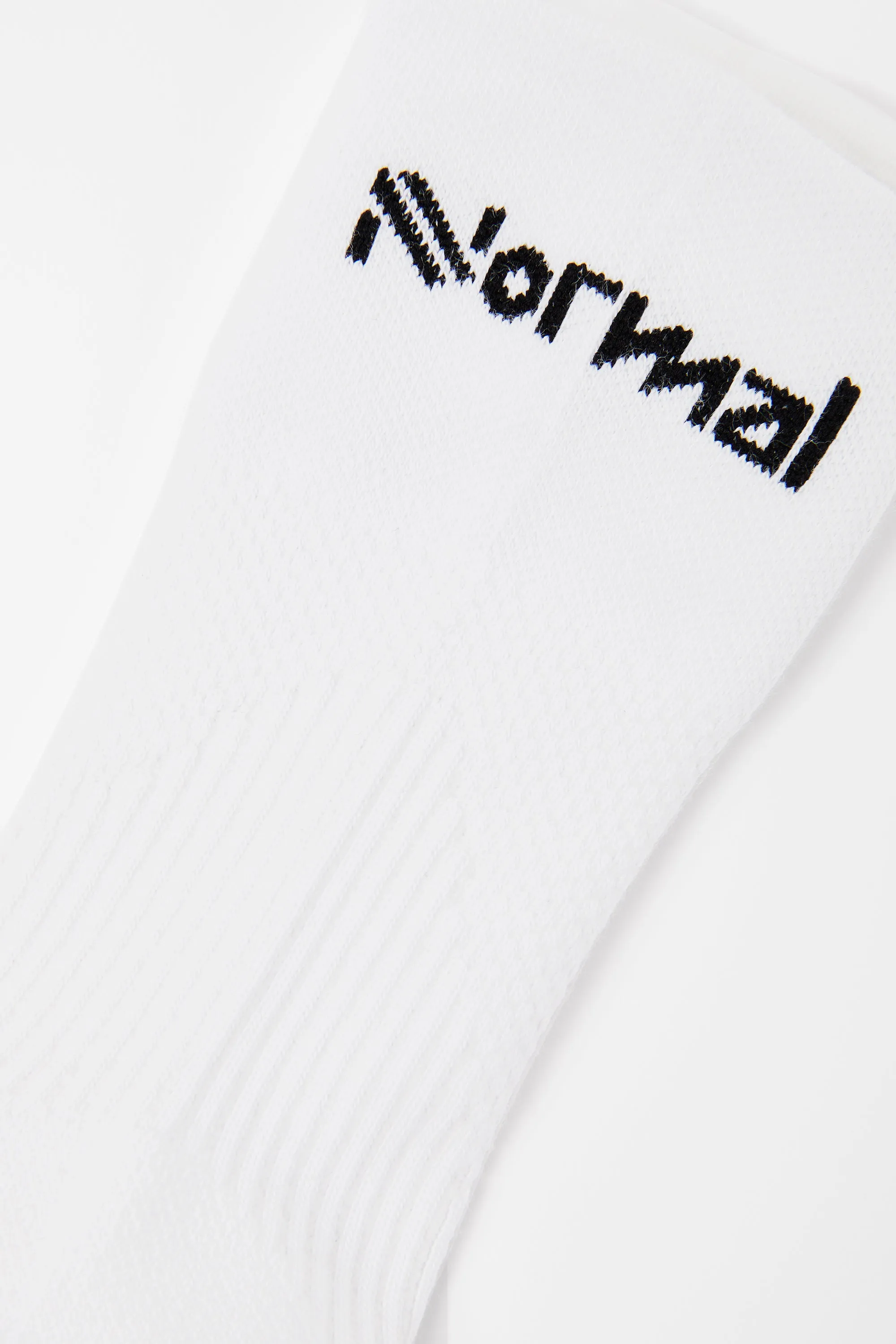 Unisex NNormal Running Socks - White