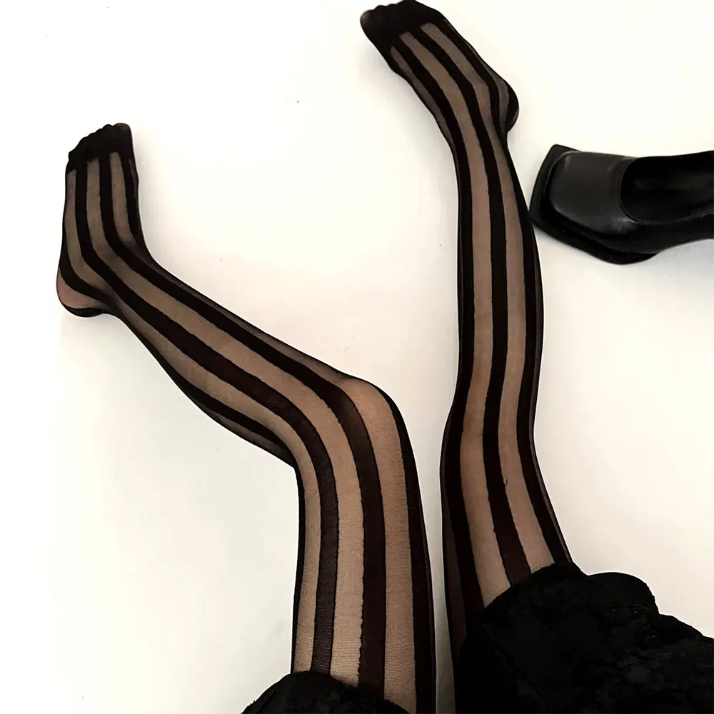 Vertical Stripes Tights